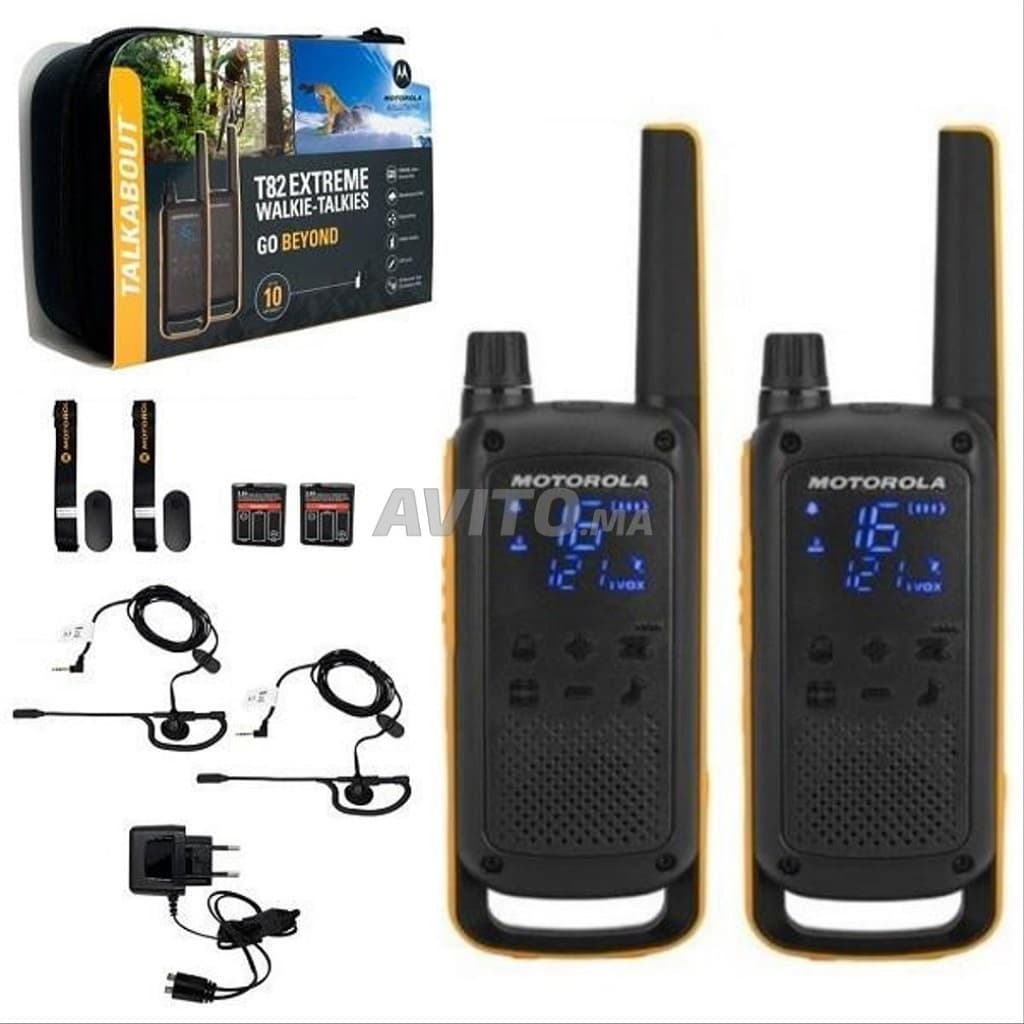 Talkie walkie motorola t82 extrême